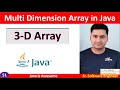 Multi-dimension Array in java (3D)