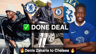 ✅🔥DEADLINE signing 🔥Denis Zakaria to Chelsea , Loan  with buy option ,  DONE