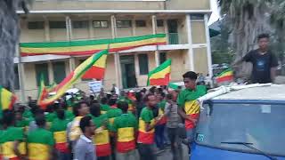 የወልቃይት ጠገዴ ሠቲት ሁመራ ወጣቶች  ውቢቷ ወልድያ  ከተማ ላይ የደመቀ አቀባበል ተደረገላቸው