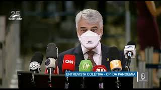 CPI da Pandemia – Senador Humberto Costa fala sobre comissão – 15/9/2021