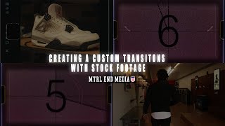 CREATING A CUSTOM TRANSITION WITH STOCK FOOTAGE (ADOBE PREMIERE PRO CC 2020)