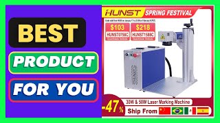 Hunst 30W 50W Raycus MAX Fiber Laser Marking Machine