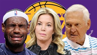 Jerry West SLAMS Jeanie Buss for leaving him OUT of the Top 5 Lakers ever but Lebron James is IN!