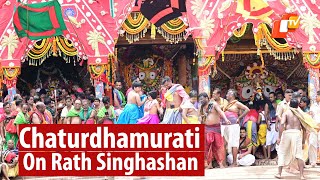 Puri Bahuda Yatra: Chaturdhamurati Take Thrones On Raths For March To Srimandir