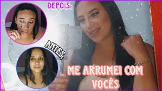 ME ARRUMEI PARA 2025 | *Maquiagem, roupa* 💜