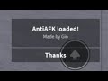 Anti AFK script pastebin Roblox