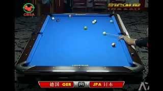 2014 World Pool Team Germany v Japan - Men 10-ball scotch double