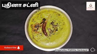 இரண்டு நிமிடத்தில் சூப்பரான புதினா சட்னி | Pudhina Chutney Recipe in Tamil 😋