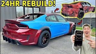 We Rebuilt A Wrecked Hellcat In 24 Hours!!! The Most Difficult Challenge We Have
