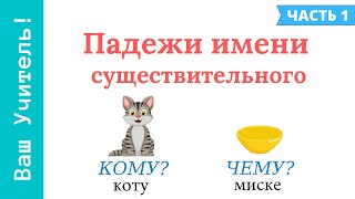 Падежи имени существительного. Как ребенку легко выучить падежи?