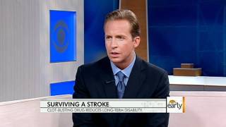 Surviving a stroke with clot-busting drugs