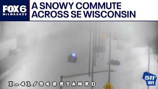 Traffic cams track snow and road conditions on Monday, March 16 | FOX6 News Milwaukee