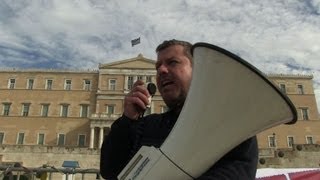 Protests against austerity measures in Athens