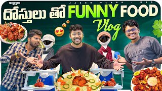 దోస్తులు తో funny food vlog🤣 | Jassu Vlogs USA❤️