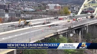 Girder fabrication underway as work continues to repair Big Mac Bridge