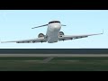 WhiteStar Commuter flight 960 - landing animation