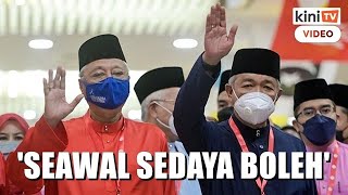 Zahid senarai tiga sebab PRU15 perlu dibuat ‘seawal sedaya boleh’