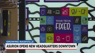 Nashville's biggest tech company has a shiny new office downtown