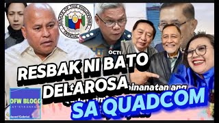 BINANATAN ni Sen. BATO Ang QUADCOM SA PAG Cited Contempt Kay Col Rijaldo.