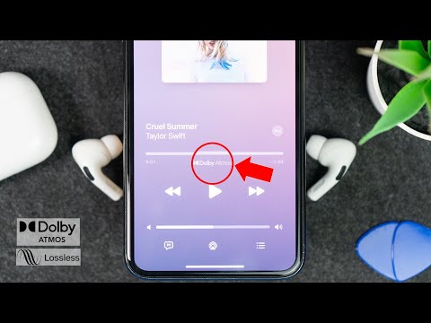 How do I turn on lossless audio?