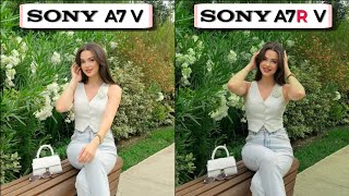 Sony A7 V vs Sony A7R V | Camera Comparison | New Sony A7 V Review