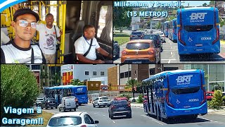 NOVOS ÔNIBUS TRUCADOS DO BRT SALVADOR!! Recolhimento à Garagem (Jardim de Alah x G5 - OT Trans)