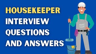 Housekeeper Interview Questions And Answers