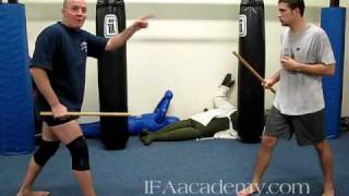 IFAacademy.com - Austin, TX - Filipino Martial Arts Using Range, Feinting, Draw Attack For Counter