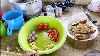 MUKBANG IKAN ASIN HASIL PRODUKSI SENDIRI