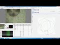 공구현미경 측정의 실제 xt measure 두원의 중심점간의 거리