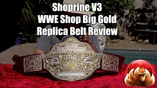 Shoprine V3 - Final Update? Big Gold World Heavyweight Championship belt replica review