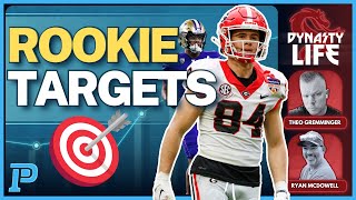 Top 12 Rookie Draft Targets: 2024 Dynasty Fantasy Football | Expert Dynasty Tips with Ryan McDowell