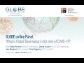 GLOBE Online Panel | What is Global Governance in the time of COVID-19?