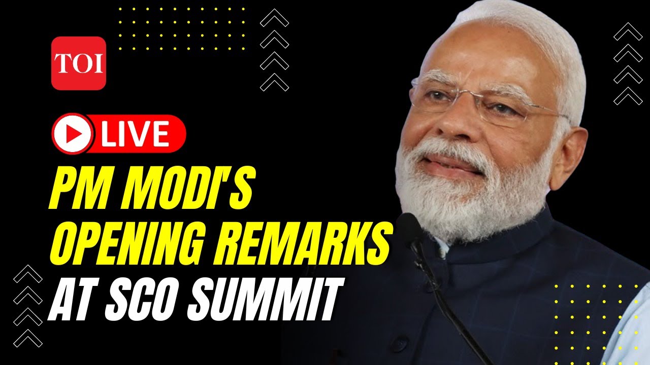 LIVE| SCO Summit: PM Modi Virtually Addresses Shanghai Cooperation ...