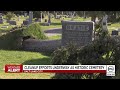 Historic Salt Lake City Cemetery One Of Areas Hit Hardest By Windstorm