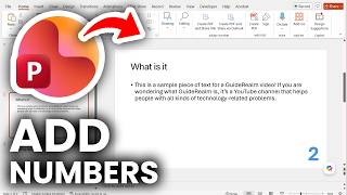How To Add Slide Numbers In PowerPoint - Step By Step