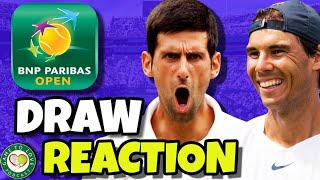 Djokovic in the draw! | ATP Indian Wells 2022 | Draw Reaction LIVE | GTL Tennis Podcast #331
