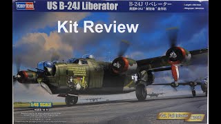 1/48 Hobby Boss B-24J Liberator Kit Review