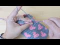 How to make the modified single crochet - perfect for tapestry crochet