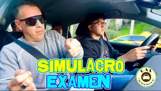 SIMULACRO EXAMEN desde POBLE SEC a MONTJUÏC!! Pedro y los CARRILES sin delimitar…😎