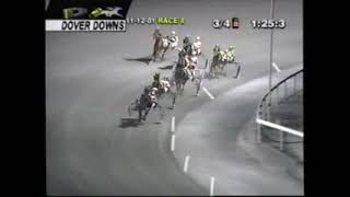 2001 Dover Downs MCARDLE David Miller Matron 2YO Open Pace $189,024