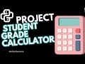 Python Beginner Project|Student Grade Calculator  #python   #pythonforbeginners #pythonprojects 