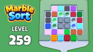 Marble Sort level 259 solution