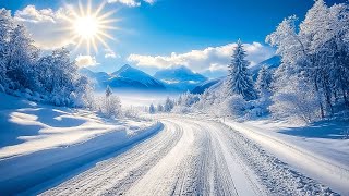 Relaxing Winter Vibes 2024 ~ Great Relaxing Music❄️Calming Music with Beautiful Nature Videos