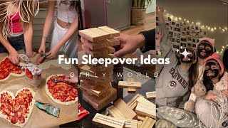 Sleepover Ideas 🎉 | Best Things to Do at a Sleepover