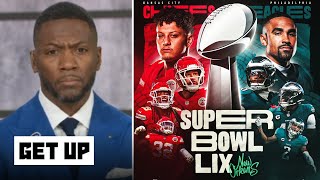 GET UP | Jalen Hurts will outplay Patrick Mahomes - Ryan Clark on Chiefs vs Eagles in Super Bowl LIX