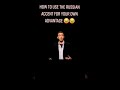 Russian Accent is Scary 🗿😂