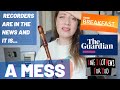 Pro recorder player reacts to the BBC/Guardian media controversy | Team Recorder