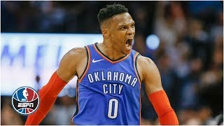 Russell Westbrook and Paul George combine for 56 points as Thunder beat Nets | NBA Highlights