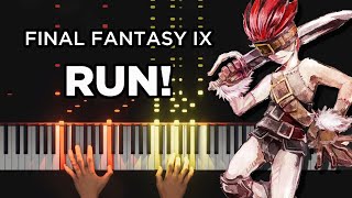 FFIX - Run! (Piano Synthesia) 🎹